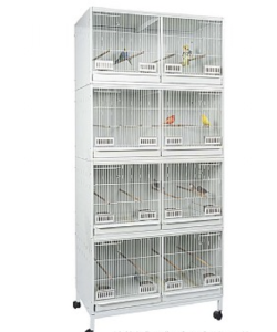 Rainforest Cages Lima Breeding Small Bird Cage Stack Of 4 With Stand